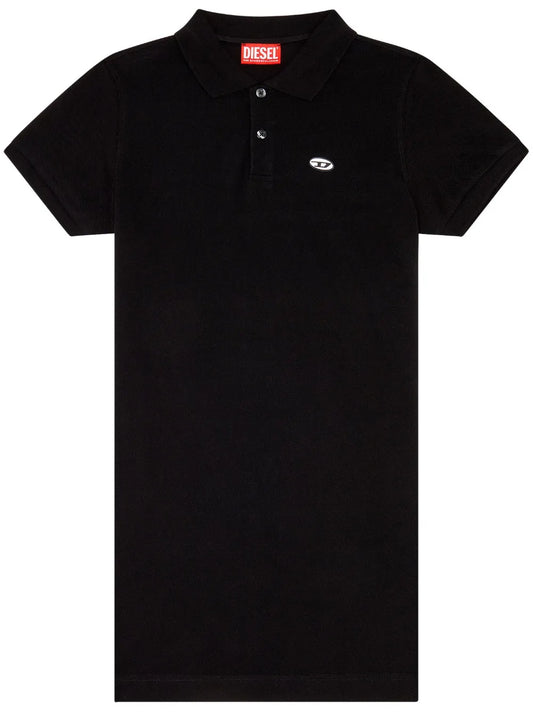 D-Tenny-Doval-Pj Logo-Appliqué Polo Dress