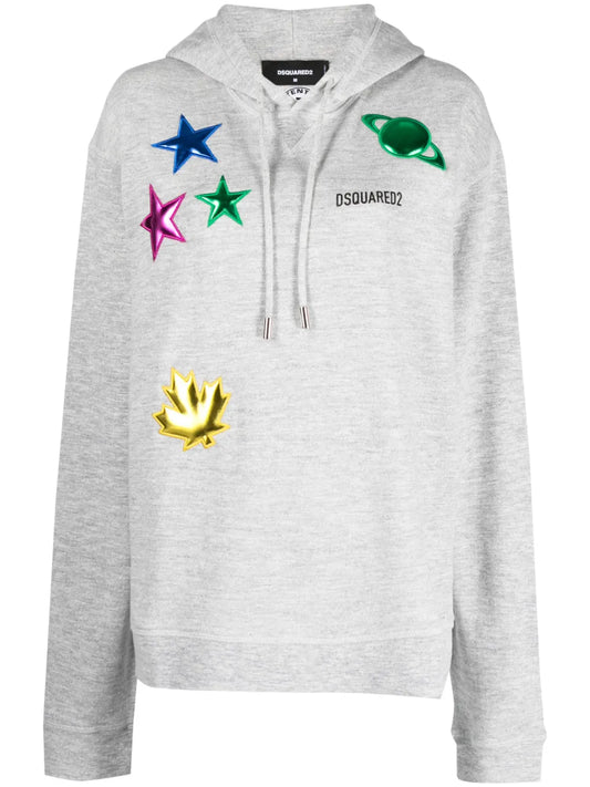 Cool Patch-Detail Hoodie