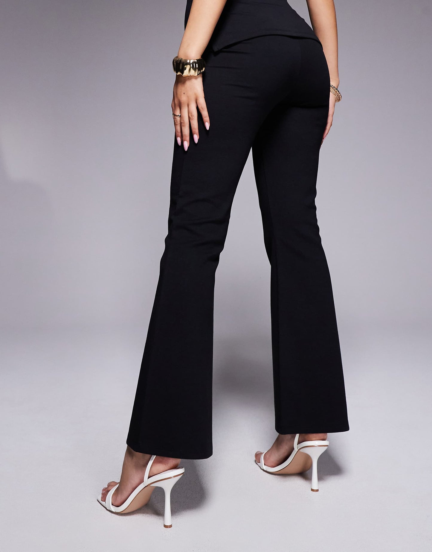 Co-Ord Ponte Flare Trouser