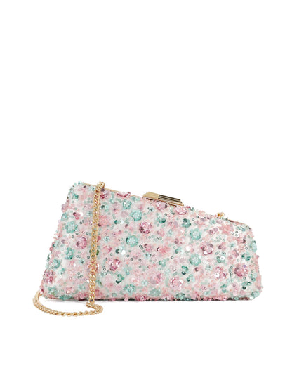 Balancing Embellished Clutch