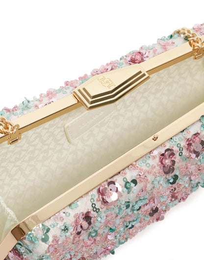 Balancing Embellished Clutch
