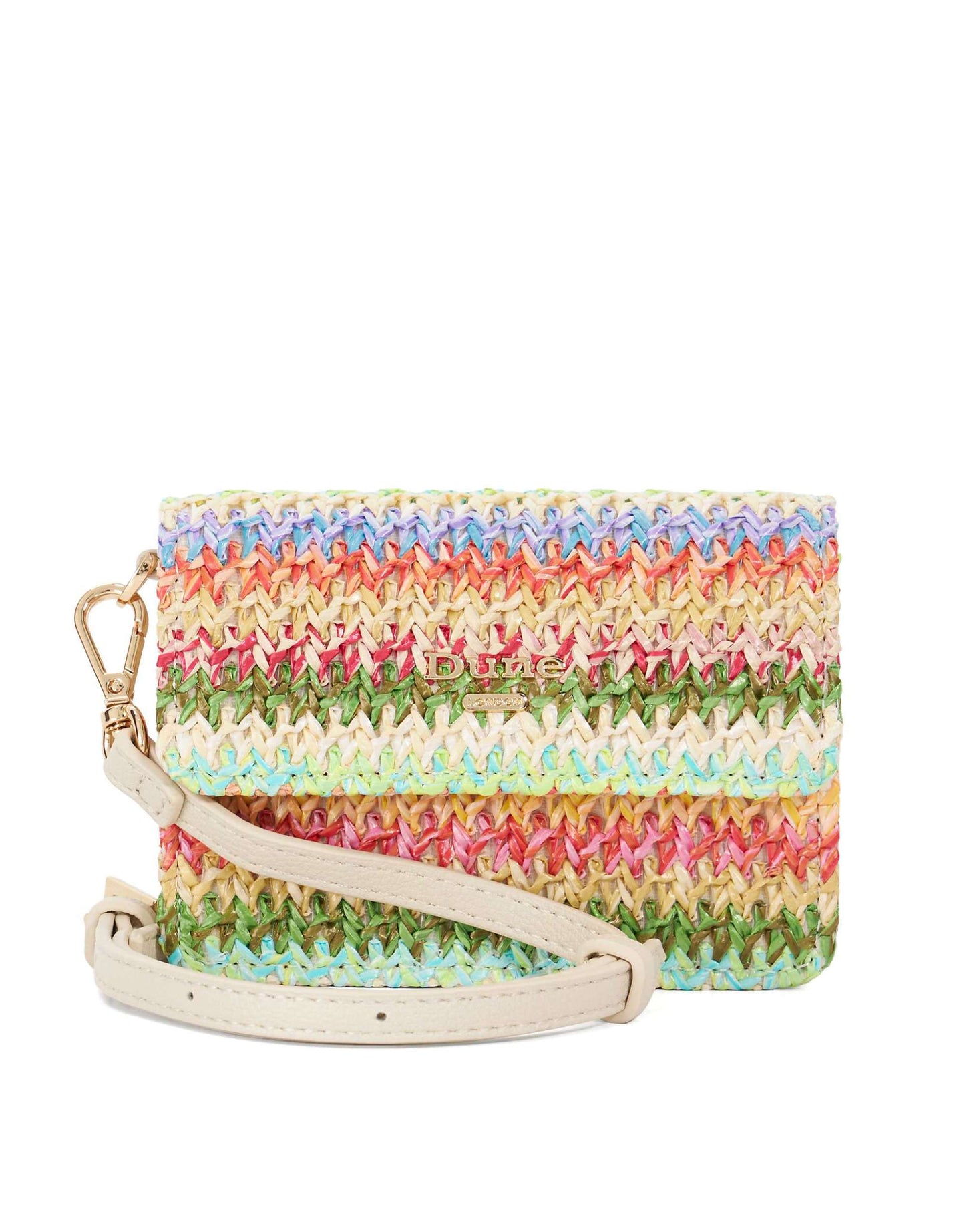 Kissed Raffia Bag