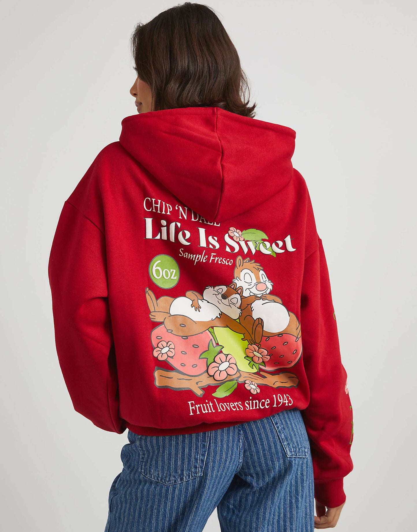 London Disney Chip N Dale Life Is Sweet Hoodie