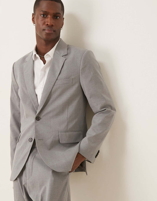 Classic Single Breasted Suit Blazer Co-Ord