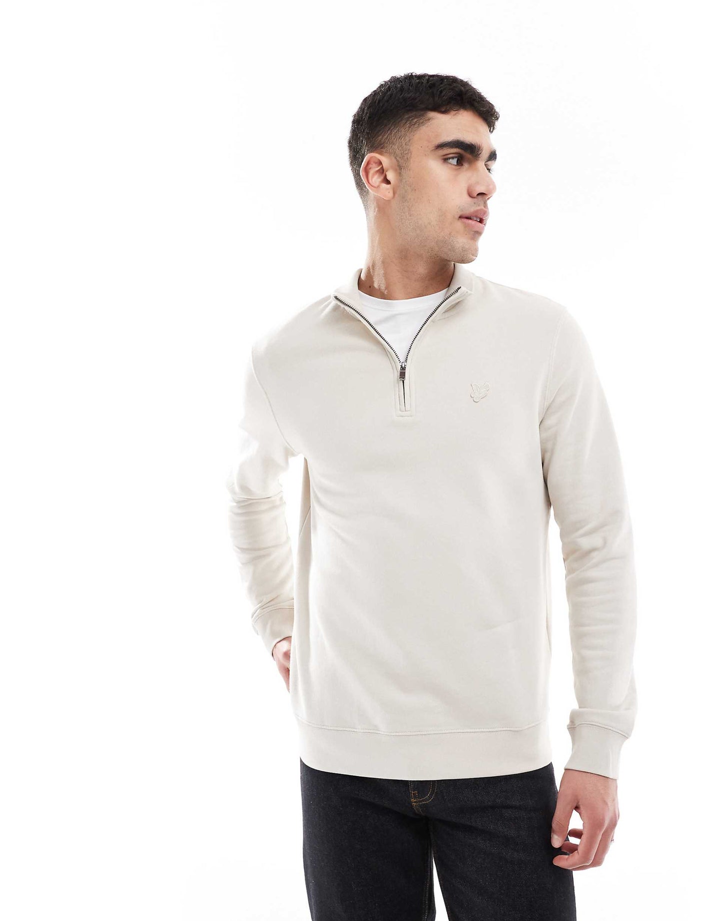 Mid Layers Superfine Quarter Zip Sweatshirt