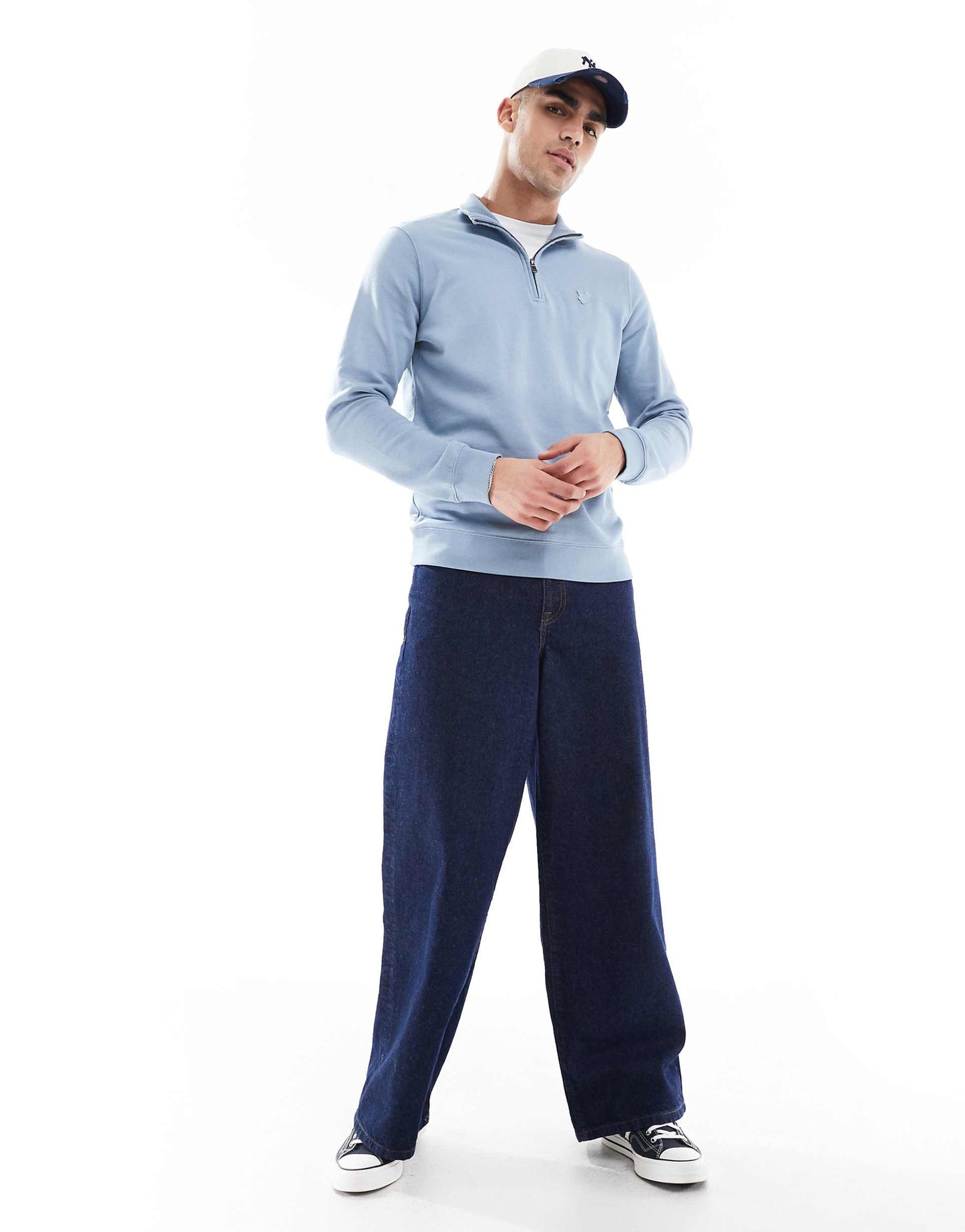 Superfine Quarter Zip Sweatshirt