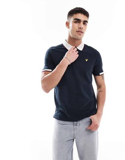 Half Tipped Polo Shirt