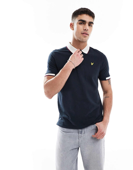 Half Tipped Polo Shirt