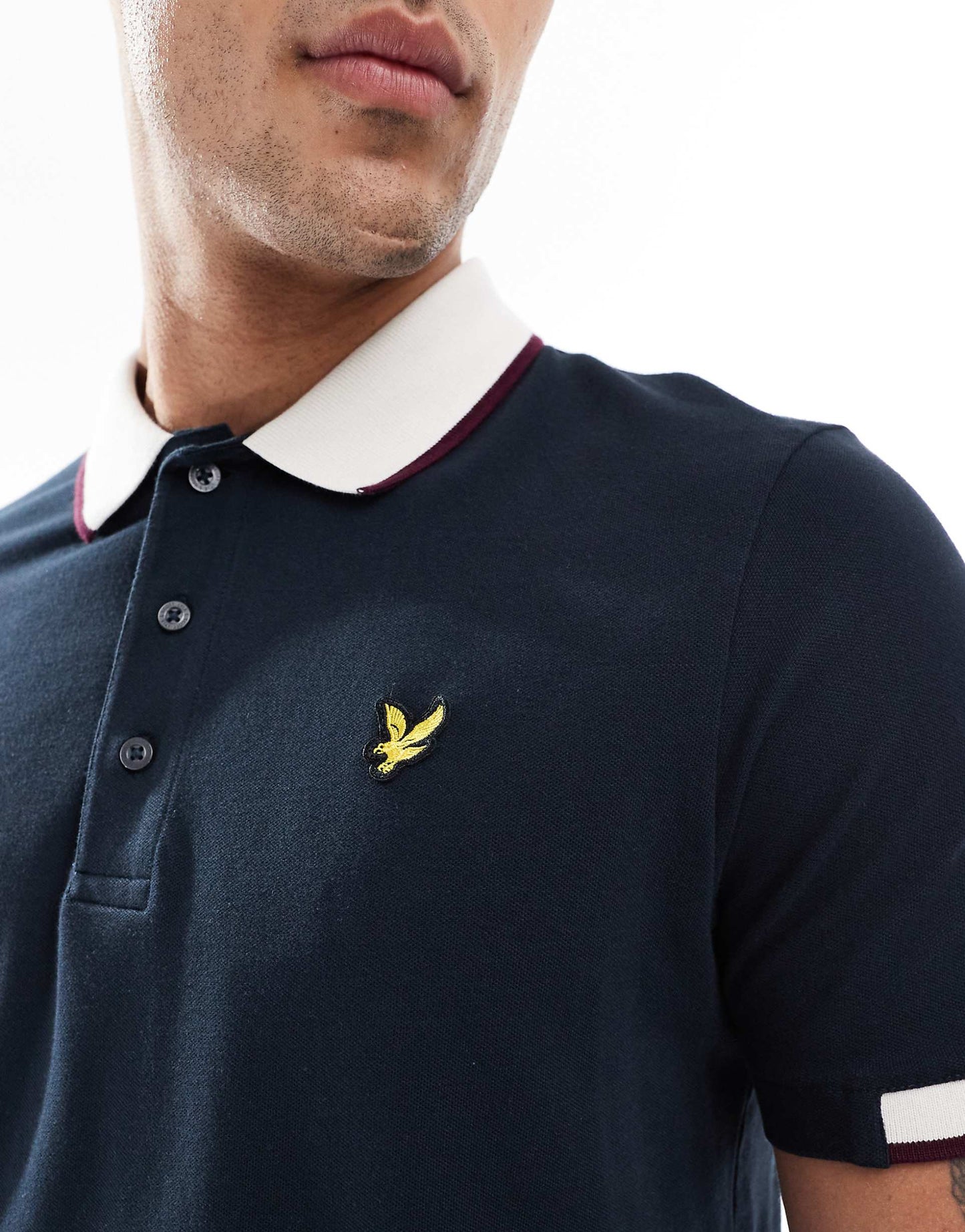 Half Tipped Polo Shirt