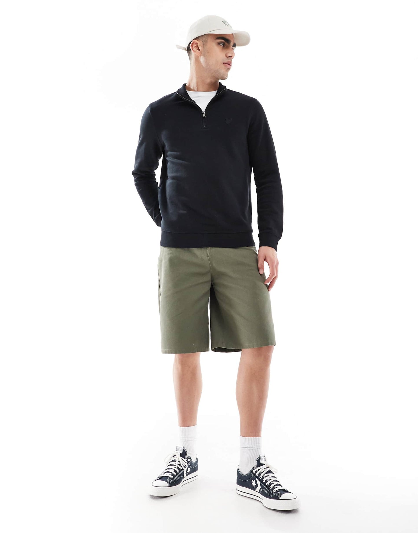 Superfine Quarter Zip Sweatshirt