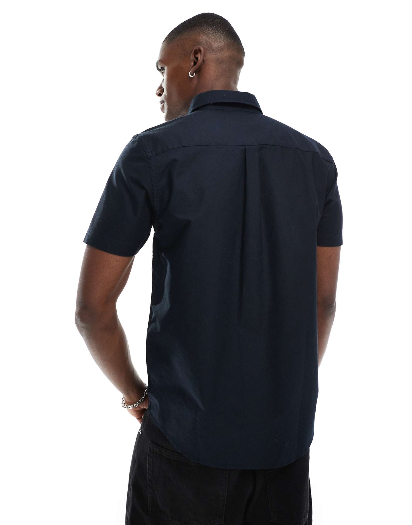 Ls Woven Shirts Short Sleeve Oxford Shirt