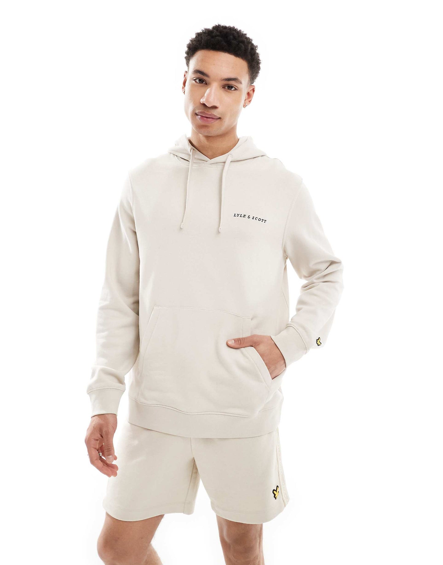 Mid Layers Loopback Embroidered Hoodie