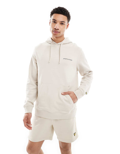 Mid Layers Loopback Embroidered Hoodie