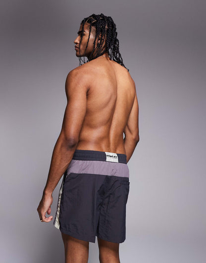 Side Panelled Deatiled Swimshorts