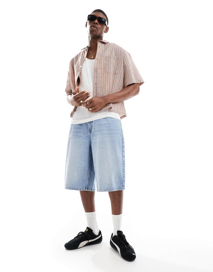 Baggy Denim Short