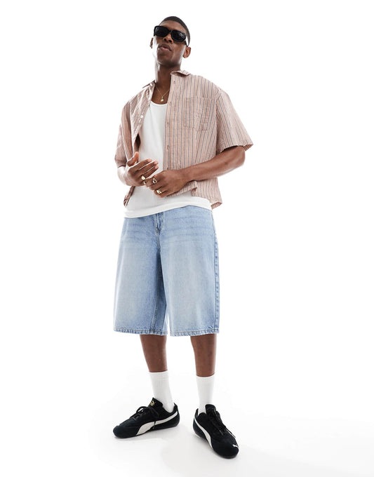 Baggy Denim Short