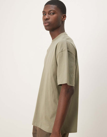 Boxy Oversized T-Shirt With Back Print