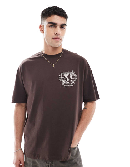 Oversized T-Shirt With Back Print