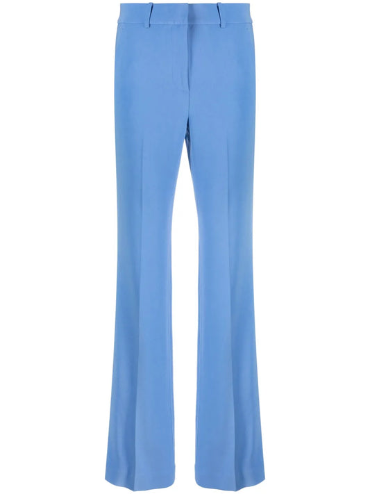 Tailored-Cut Straight-Leg Trousers