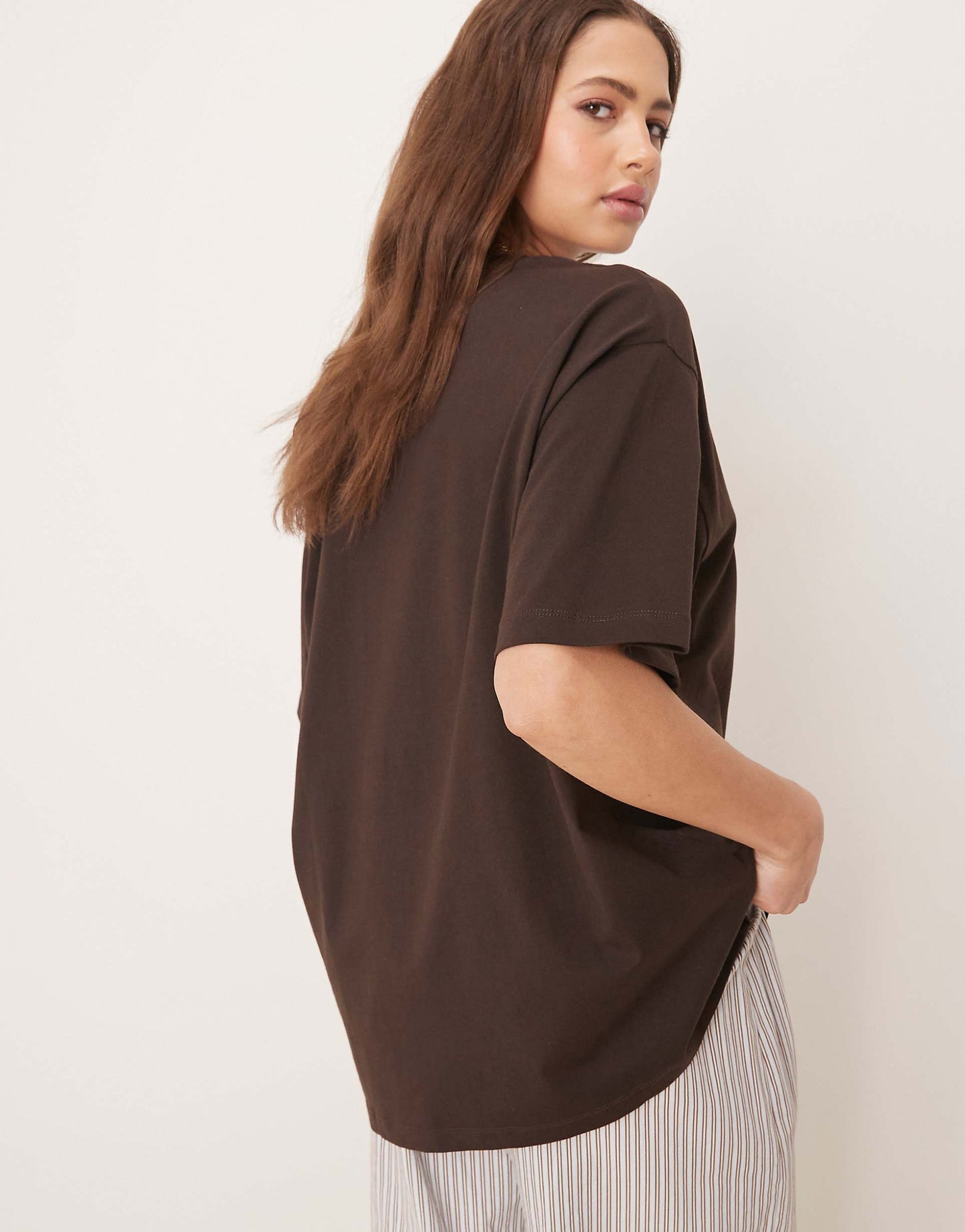 Oversized T-Shirt With Tuscany Graphic