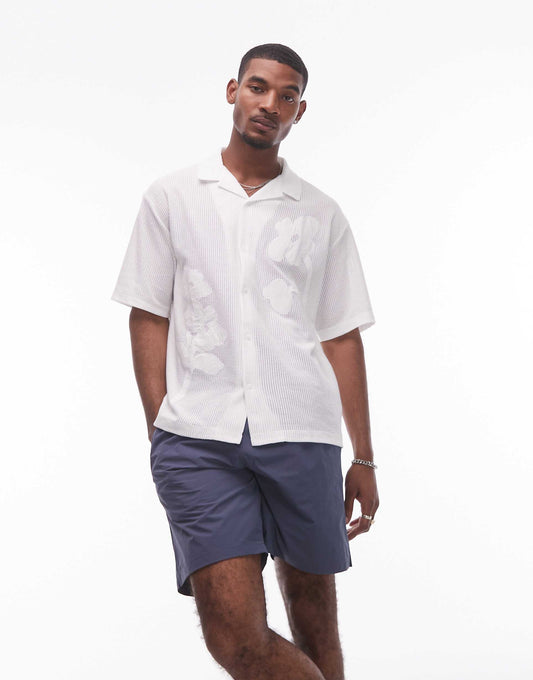 Mid Length Drawstring Swim Shorts