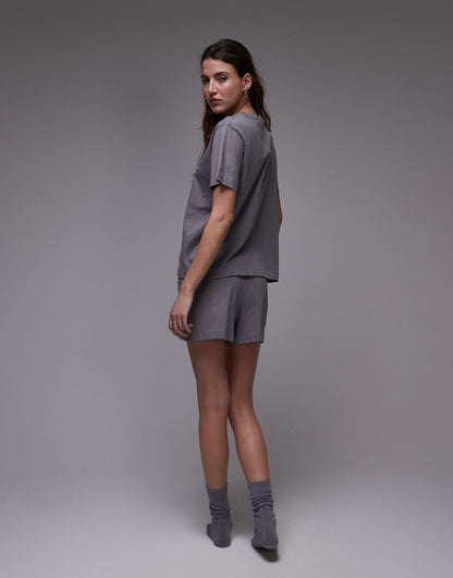 Soft Touch Cotton T-Shirt And Short Pyjama Set