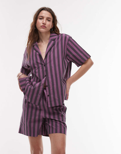 Cotton Pyjama Short Co-Ord