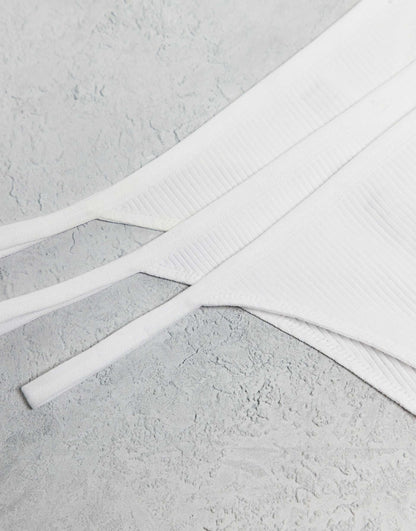 Ribbed Thong 3-Pack