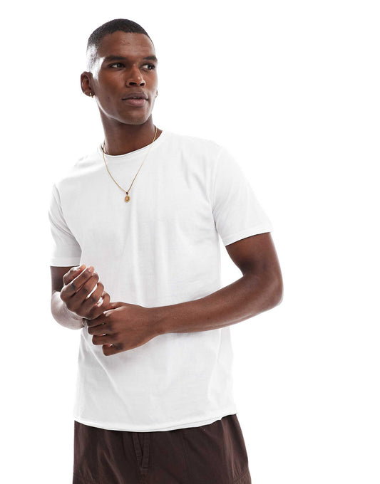 Short Sleeve T-Shirt With Raw Hem