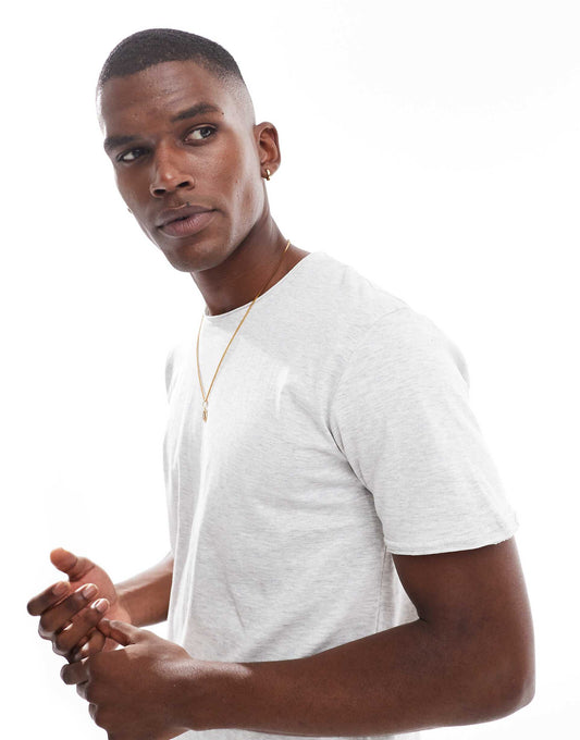 Short Sleeve T-Shirt With Raw Hem