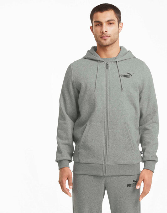 Essentials Full-Zip Logo Hoodie