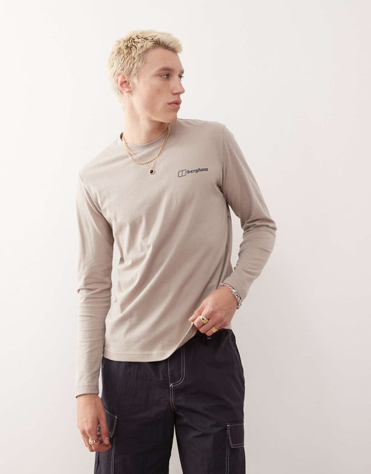 T-Shirt Grappled Long Sleeve T-Shirt