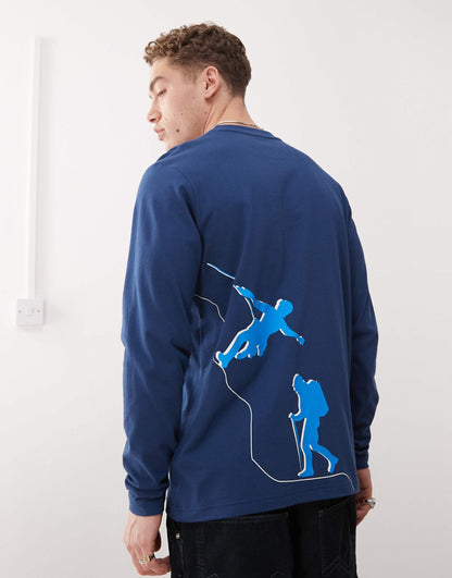 T-Shirt Grappled Long Sleeve T-Shirt