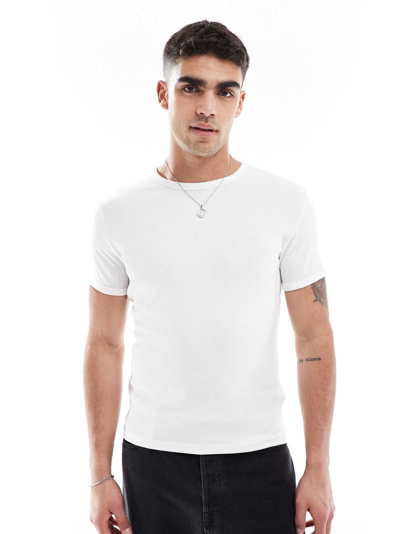 Slim Fit Rib T-Shirt