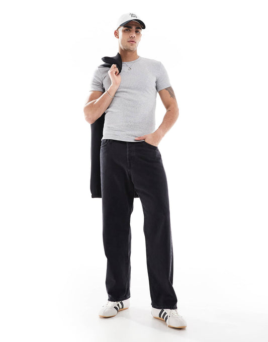 Slim Fit Rib T-Shirt