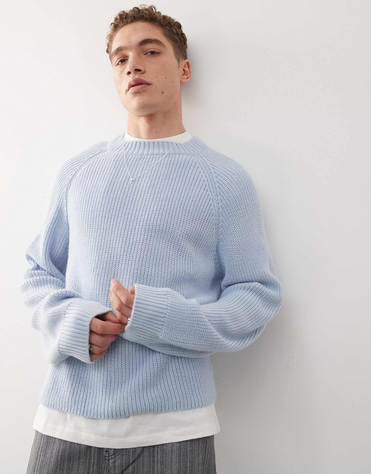Knitted Boxy Sweat