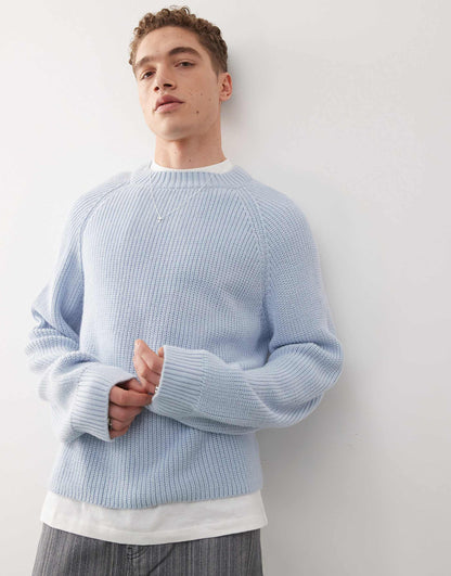 Knitted Boxy Sweat