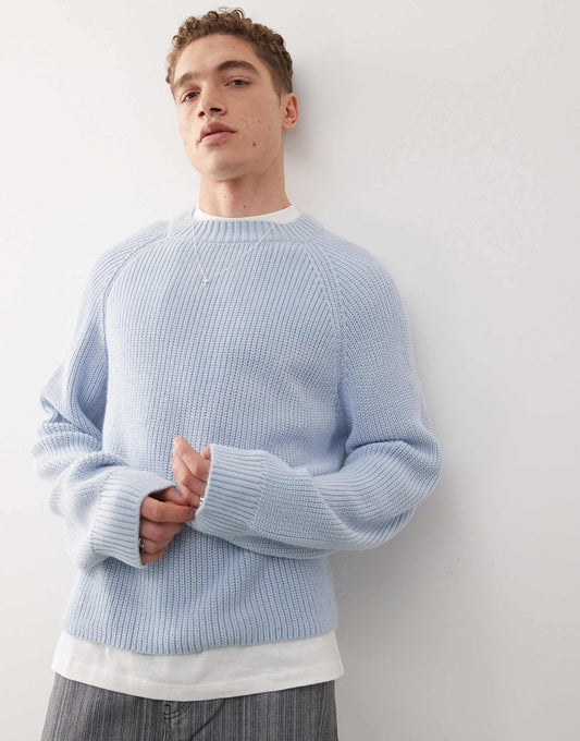 Knitted Boxy Sweat