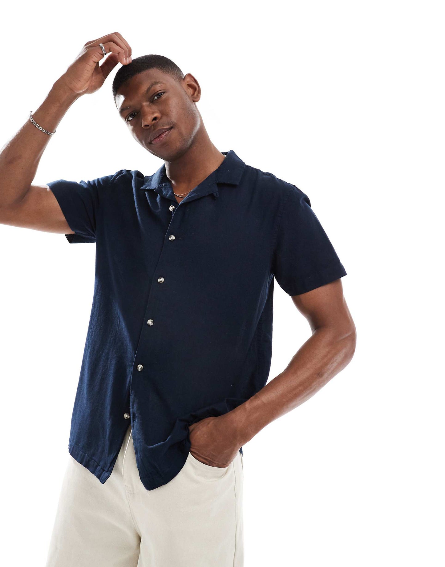 Short Sleeve Cotton Shirt