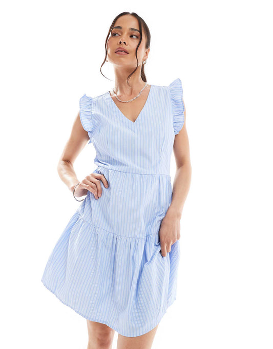Tiered Mini Dress