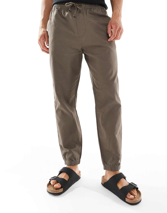 Linen Look Trousers