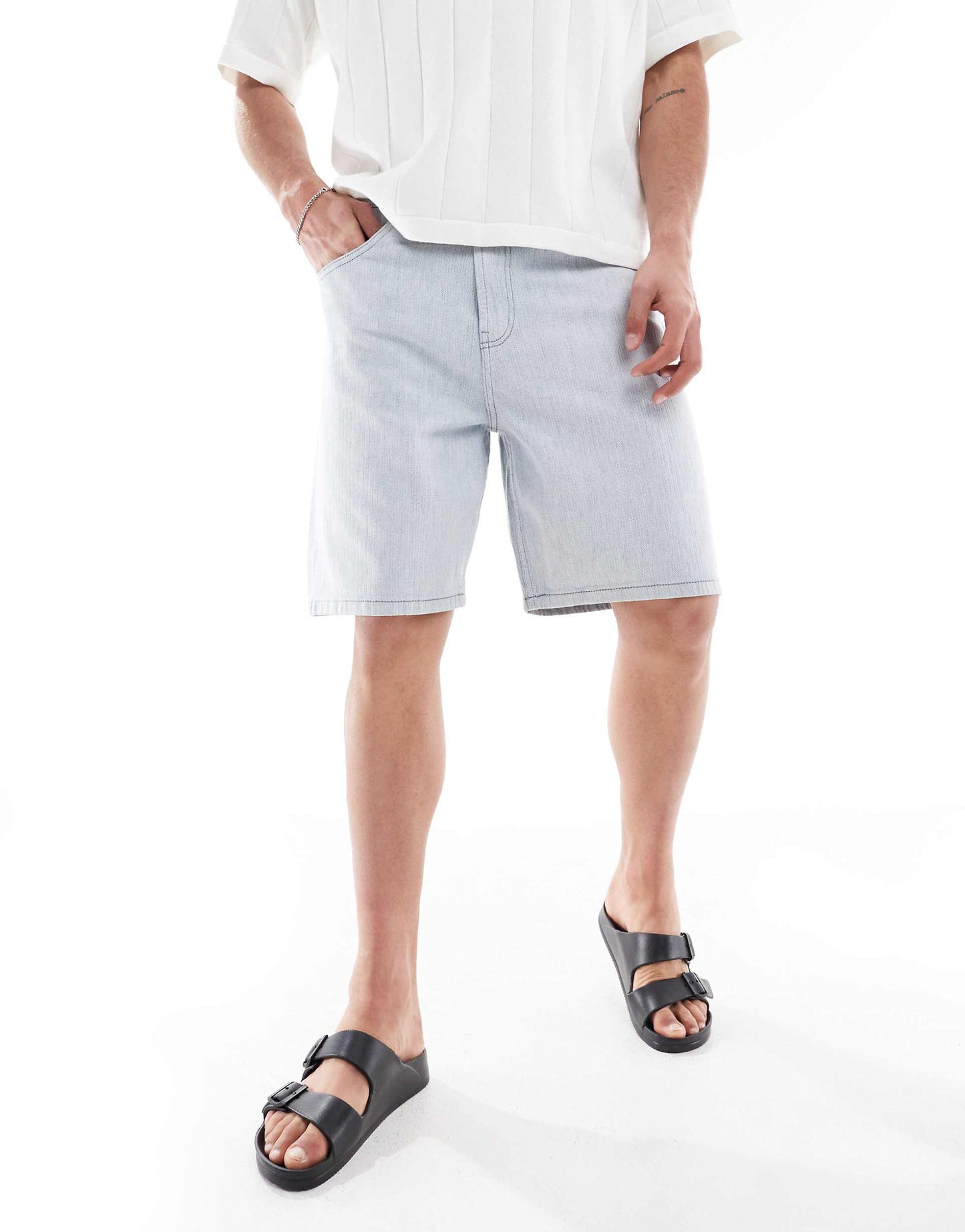 Baggy Denim Shorts