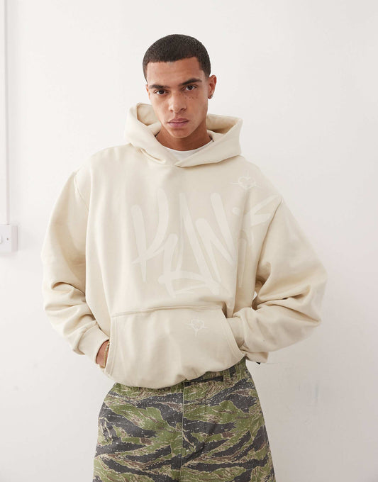 Signature Tag Graphic Logo Hoodie