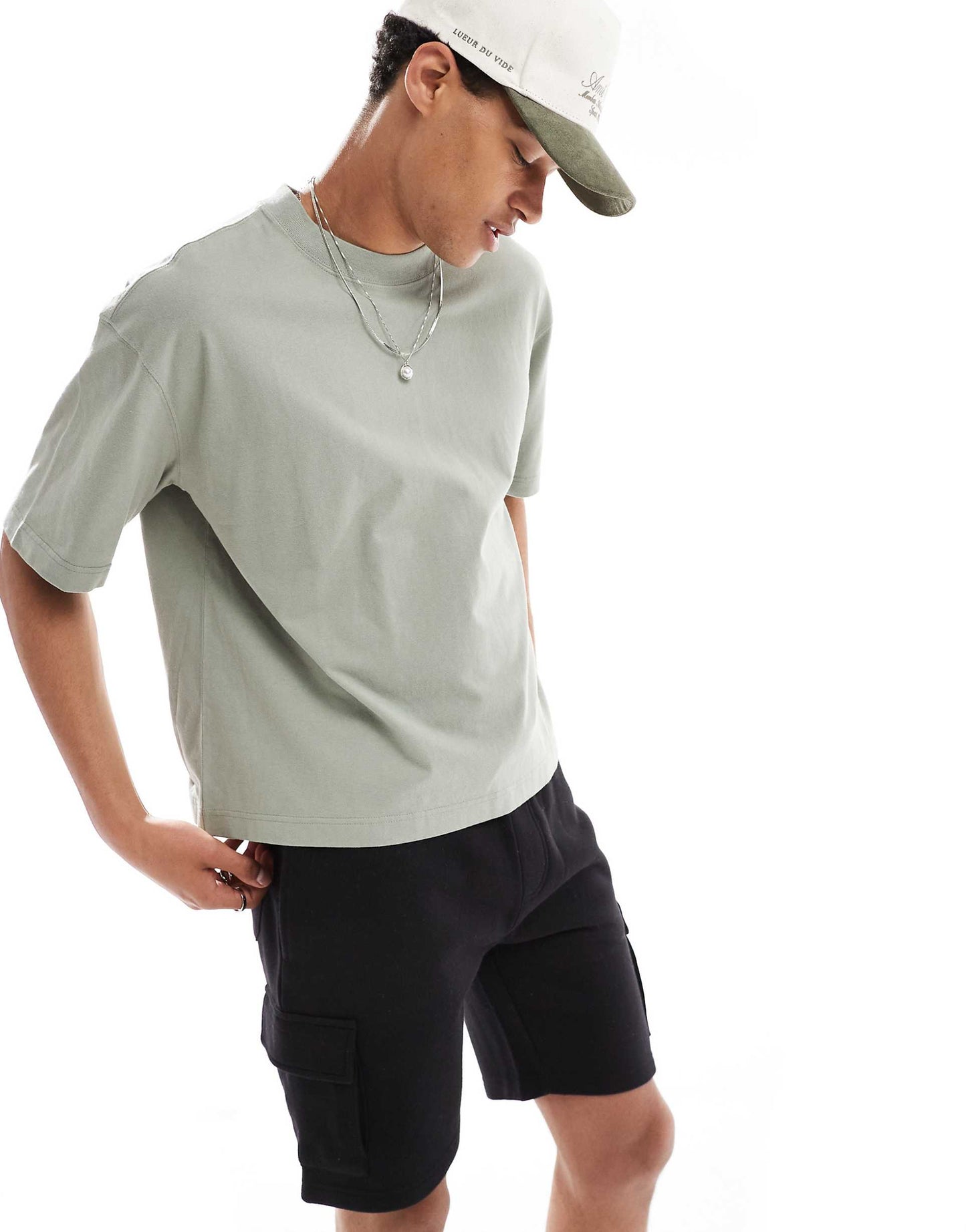 Boxy Fit Cropped T-Shirt