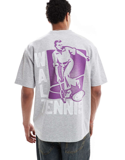 Boxy Cooling T-Shirt With Sports Motif