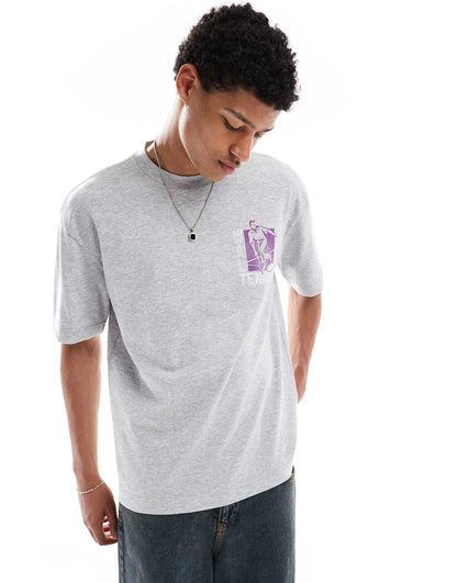 Boxy Cooling T-Shirt With Sports Motif