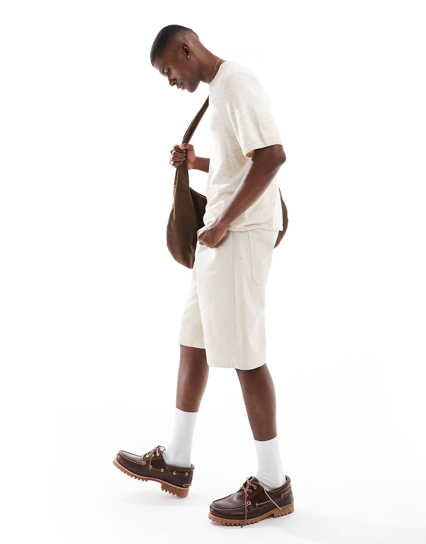 Knitted Short Sleeve Top