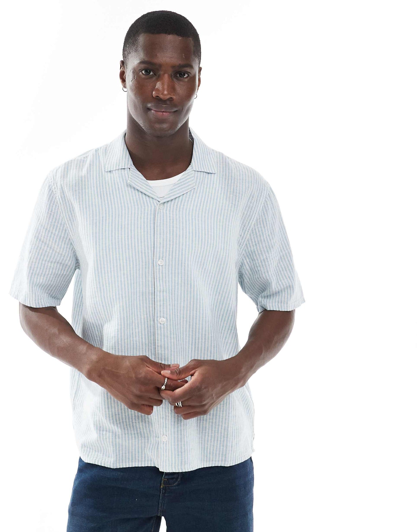 Textured Short Sleeve Shirt