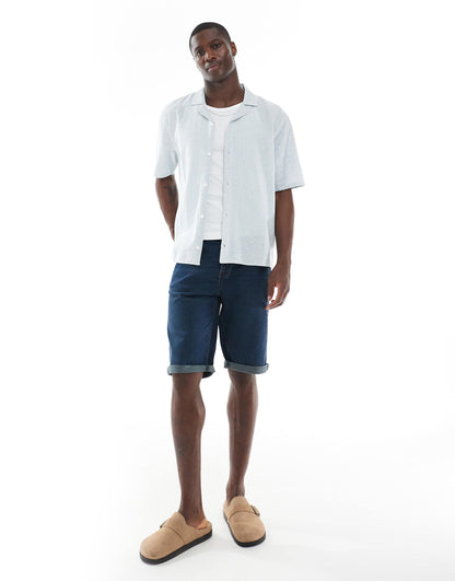 Textured Short Sleeve Shirt