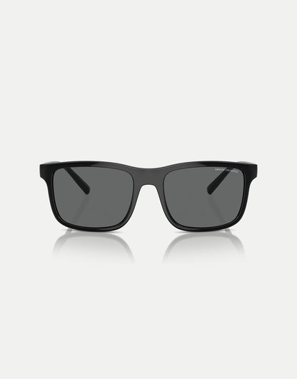 Ax4145S Rectangle Sunglasses With Grey Lens